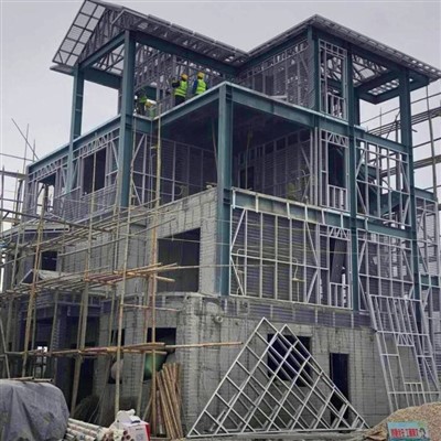 Պողպատե Շենք Ավտոտնակ Բնակարանով